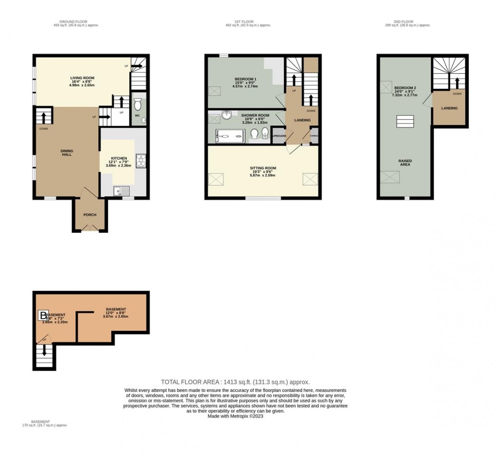 Floorplan for Little Asby, Appleby-In-Westmorland