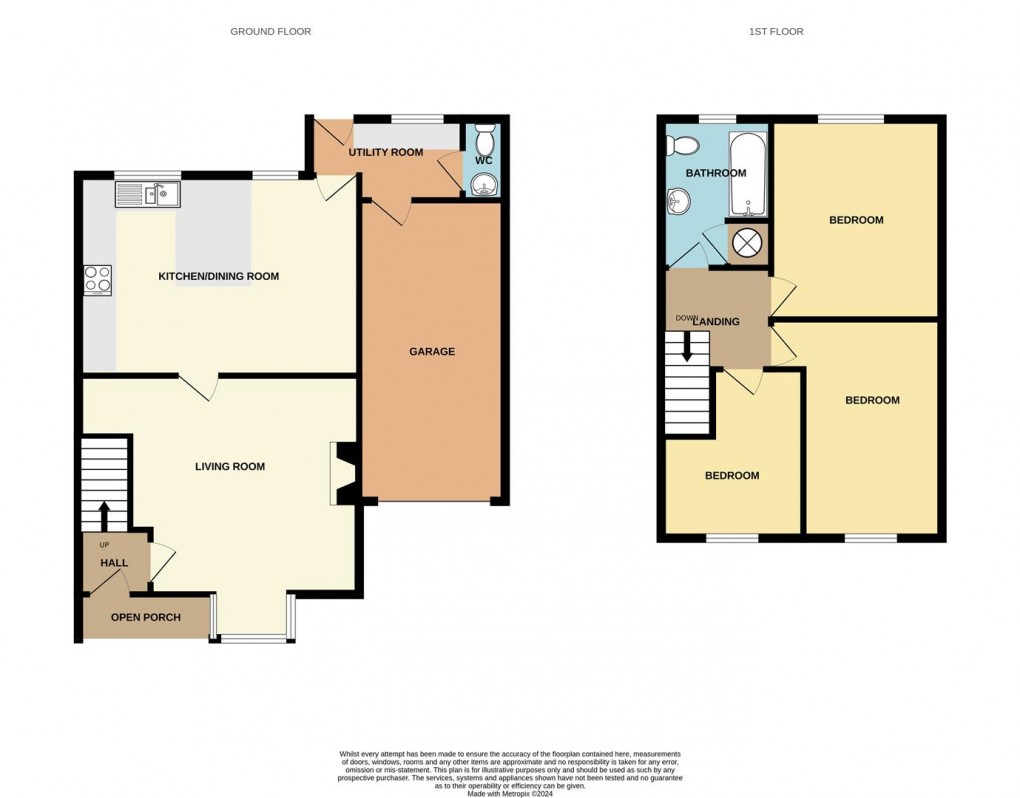 Floorplan for Orchard Close, Long Marton, Appleby-In-Westmorland