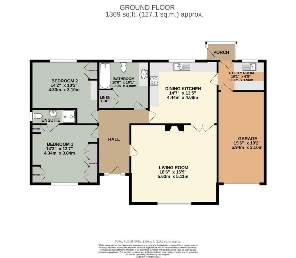 Floorplan for St. Johns Road, Stainton, Penrith
