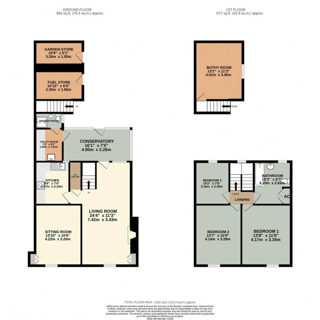 Floorplan for Newby, Penrith