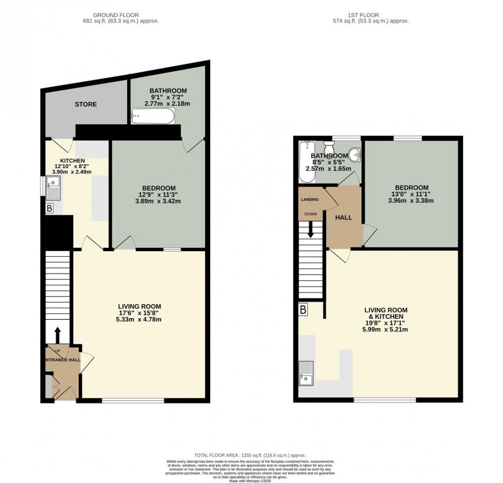Floorplan for Scotland Road, Penrith