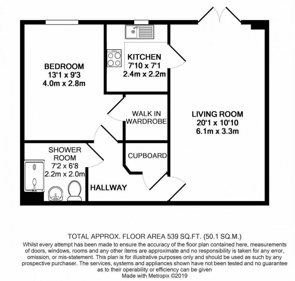 Floorplan for Pele Court, Friargate, Penrith