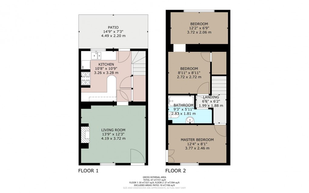 Floorplan for Milton Street, Penrith