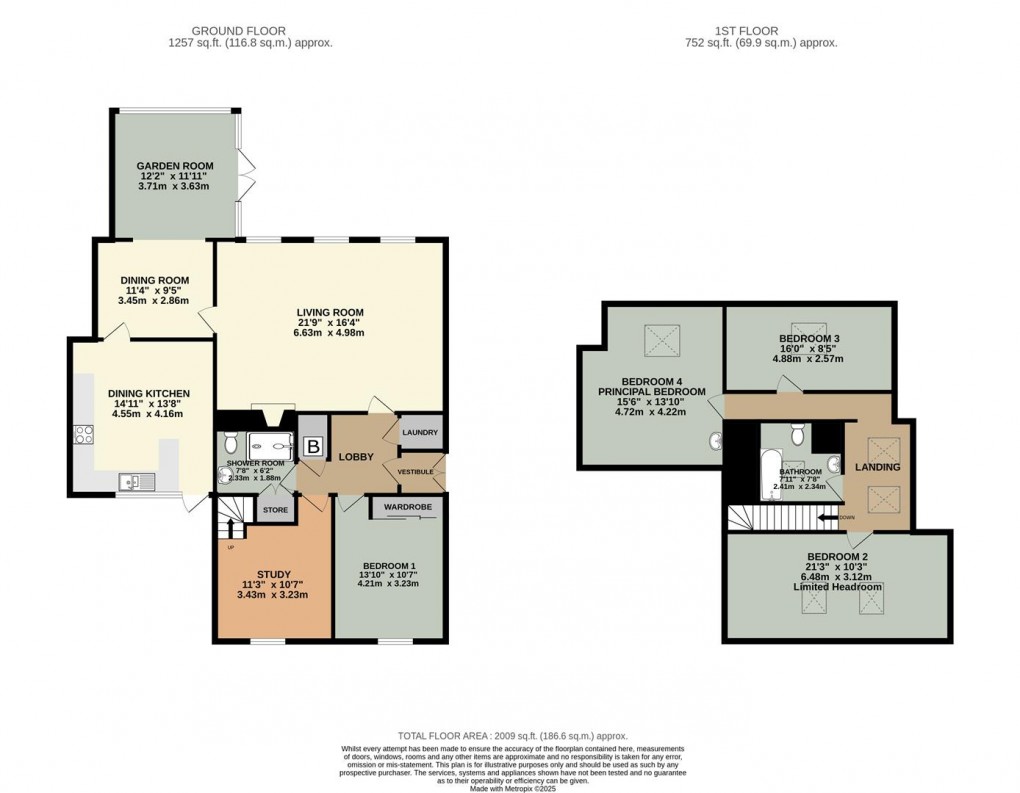 Floorplan for Burrells, Appleby-In-Westmorland