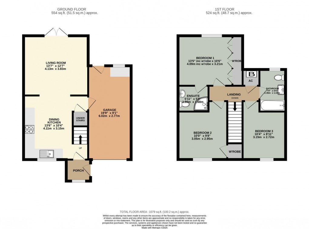 Floorplan for Norfolk Place, Penrith