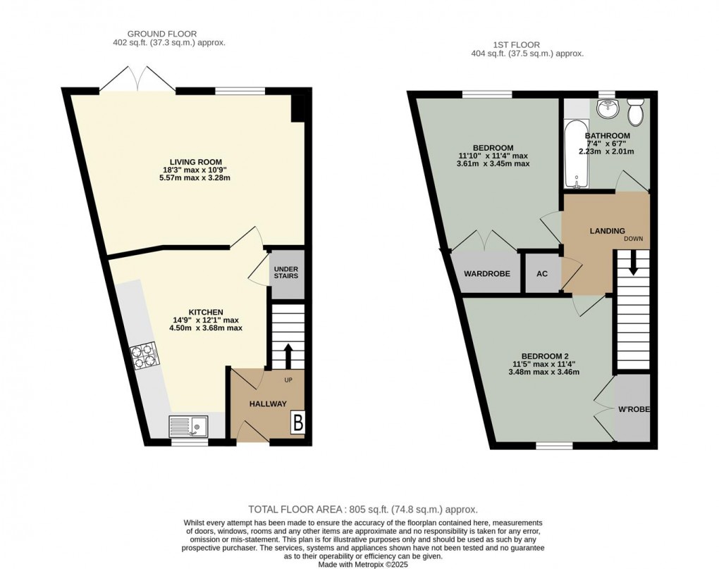 Floorplan for Carleton Hall Road, Penrith
