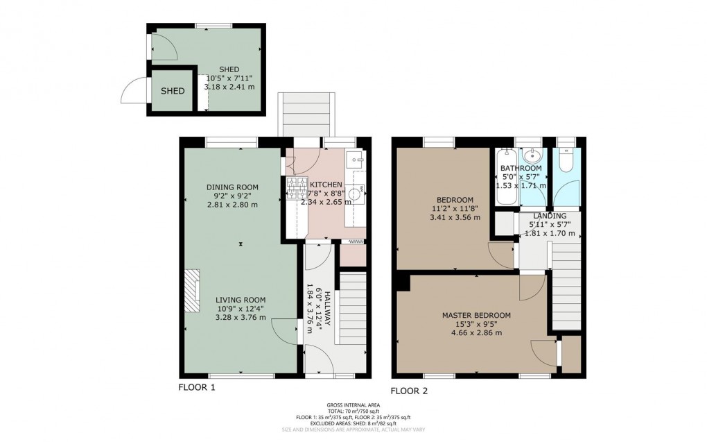 Floorplan for Friars Road, Penrith