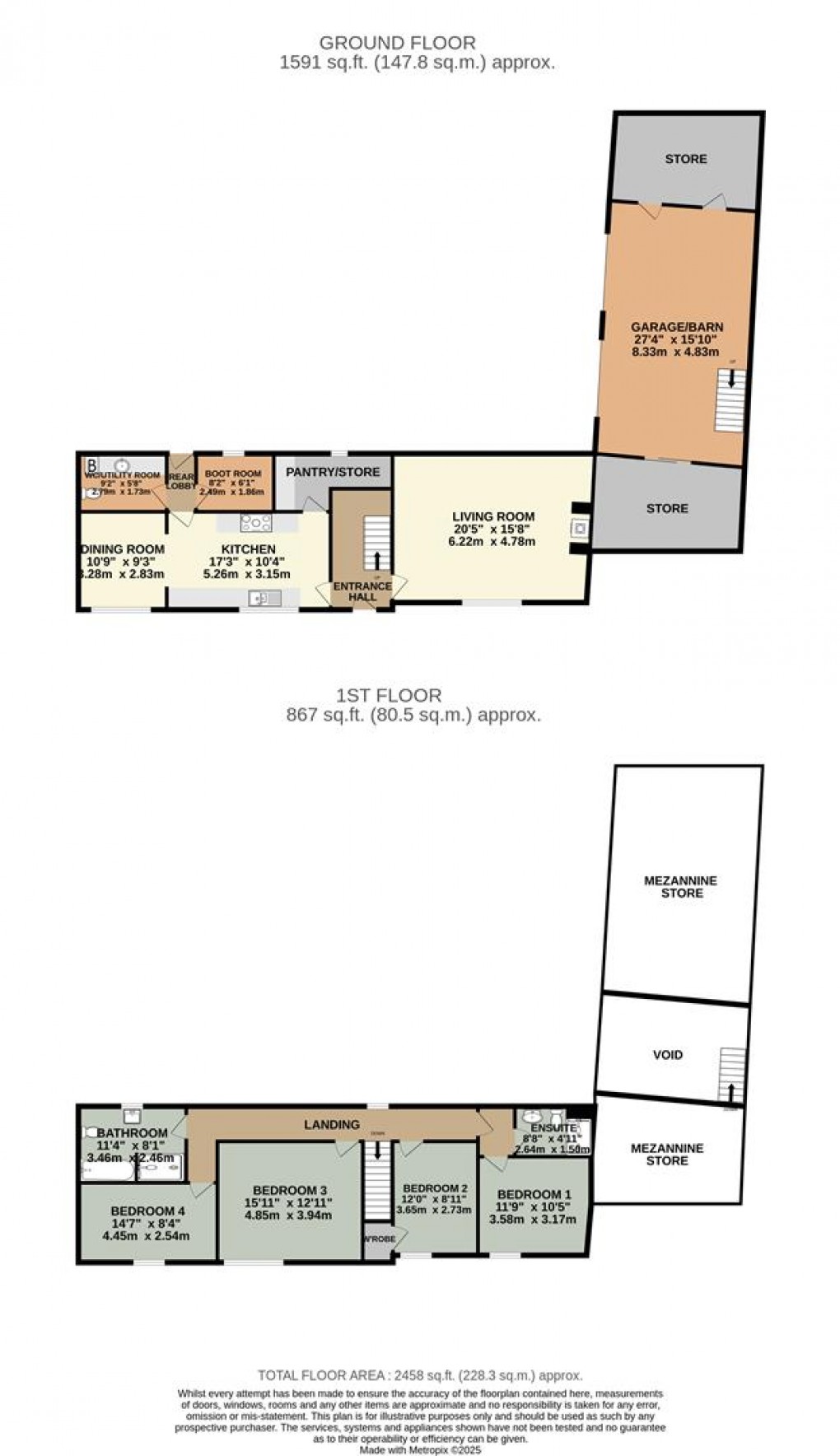 Floorplan for Blencarn, Penrith