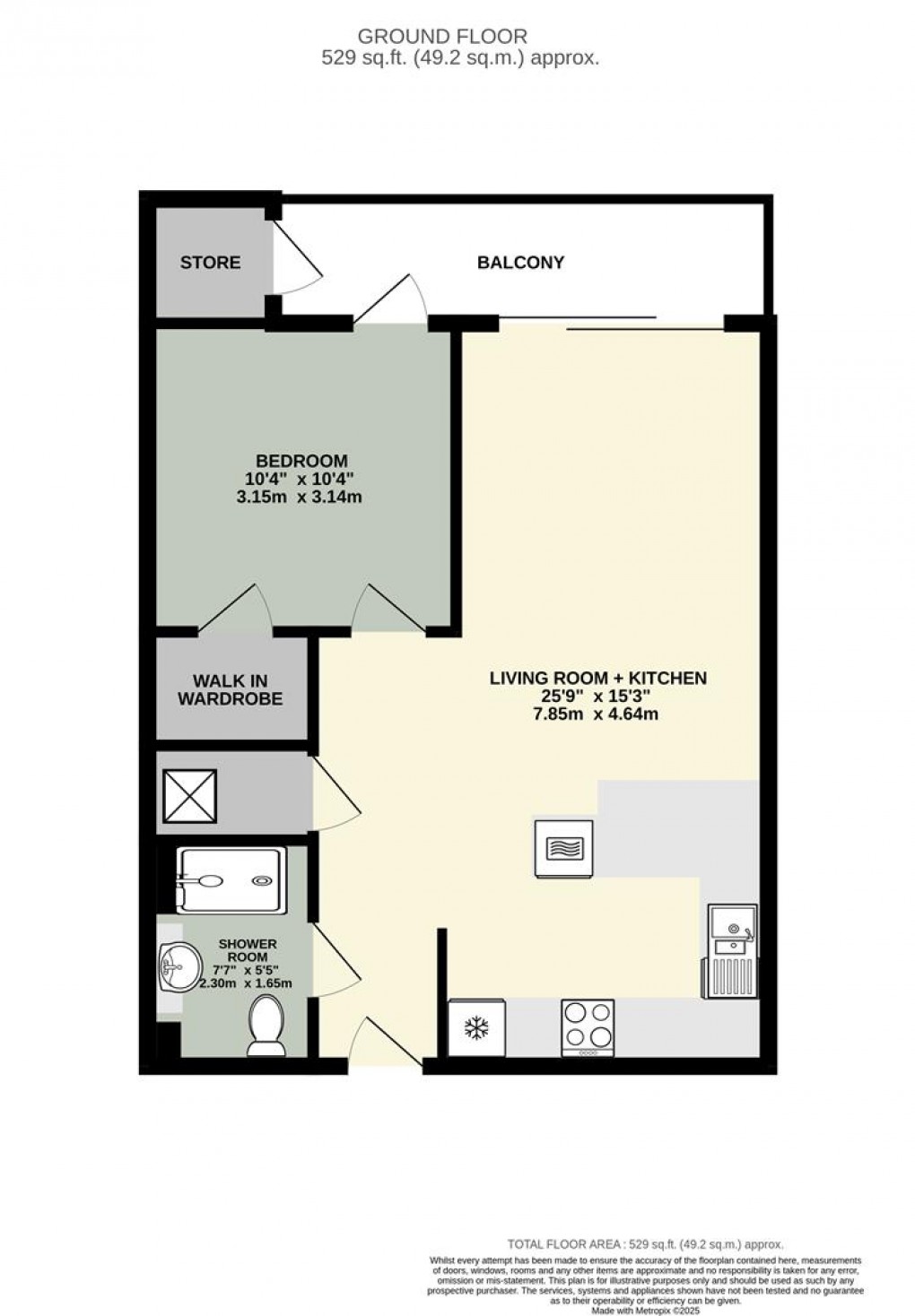 Floorplan for Friargate, Penrith