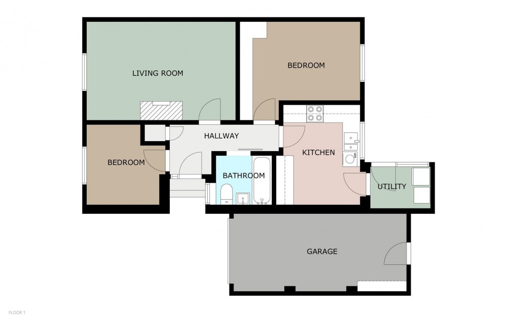 Floorplan for Willow Close, Penrith