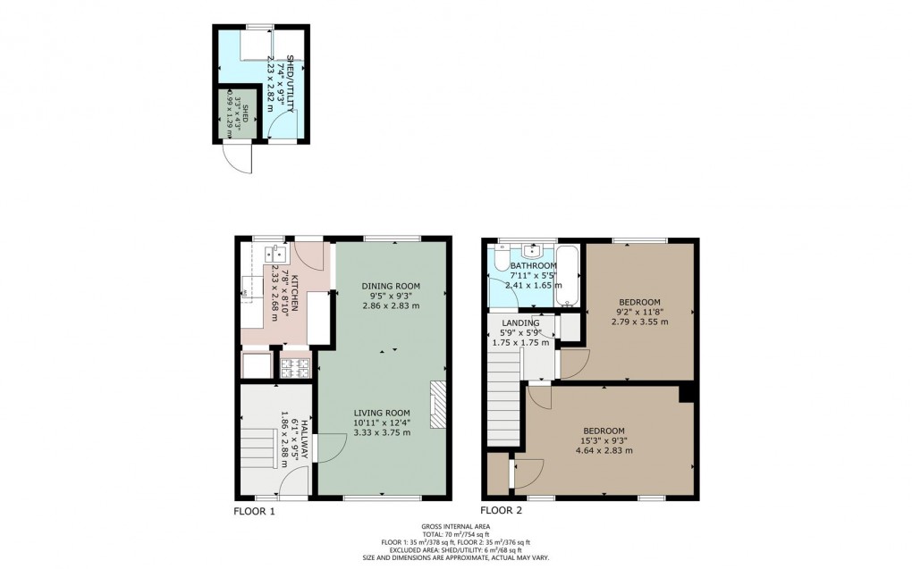 Floorplan for Eden mount, Penrith