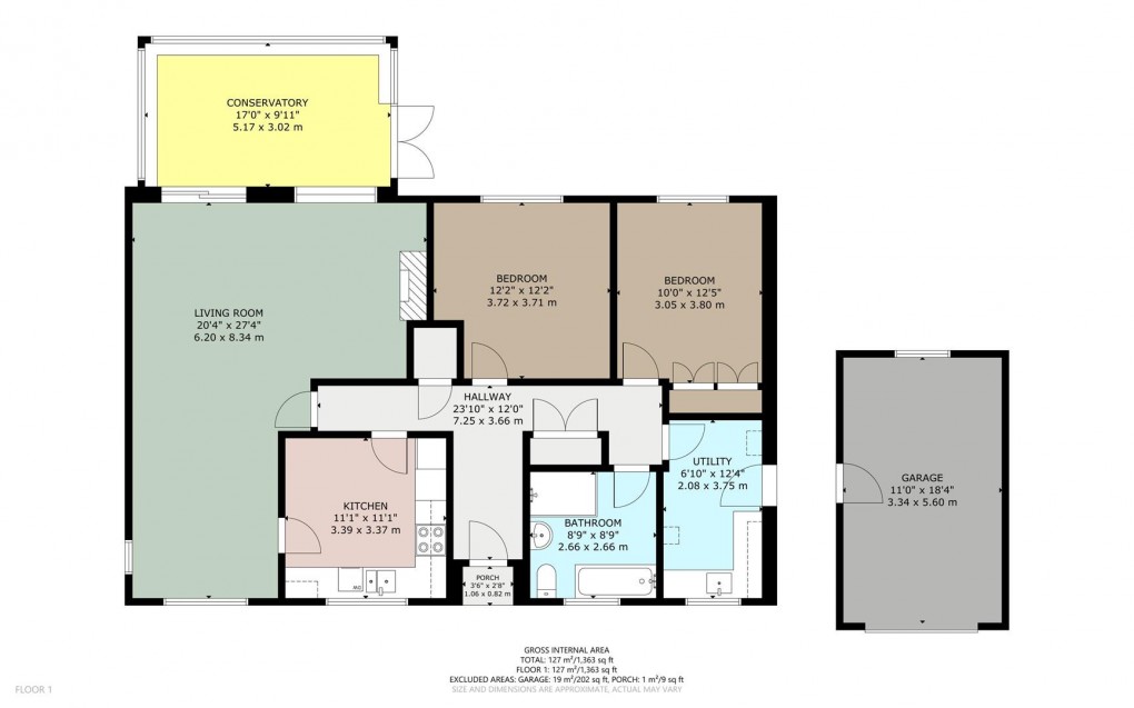 Floorplan for Lazonby, Penrith