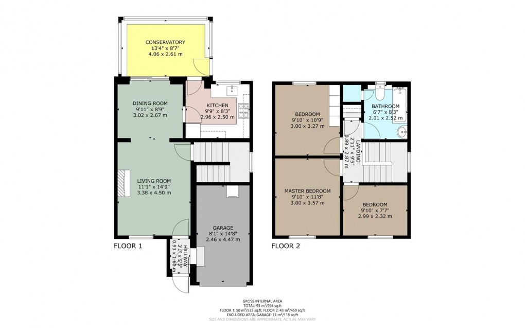 Floorplan for Thirlmere Park, Penrith