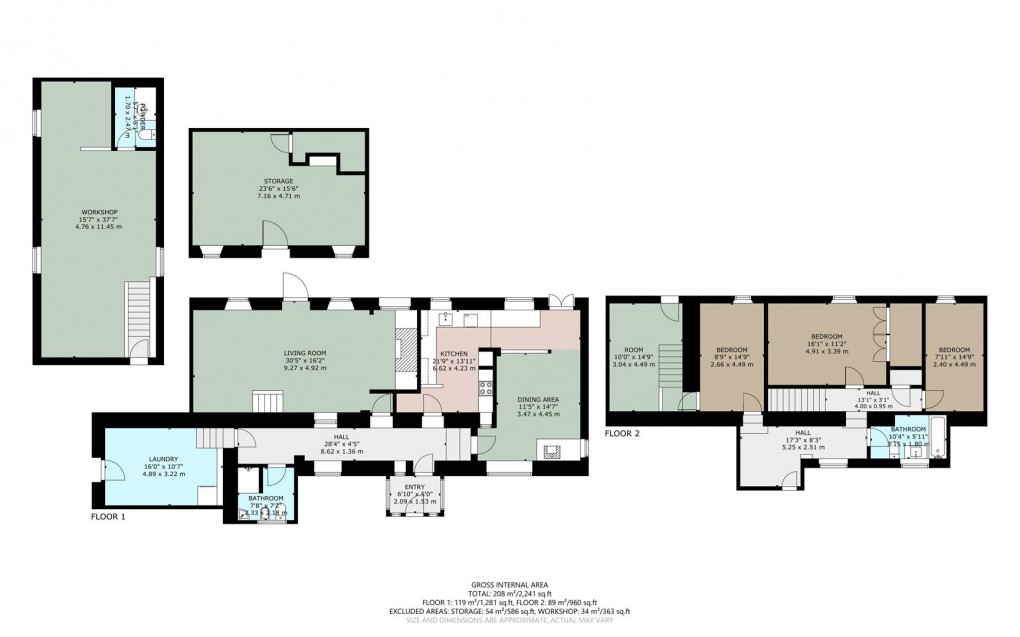 Floorplan for Ellonby, Penrith