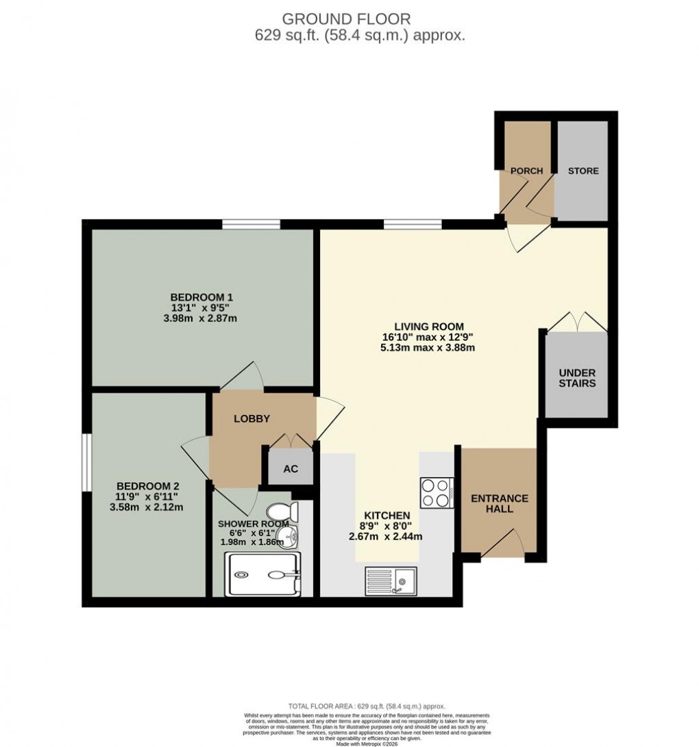 Floorplan for Clifford Close, Penrith