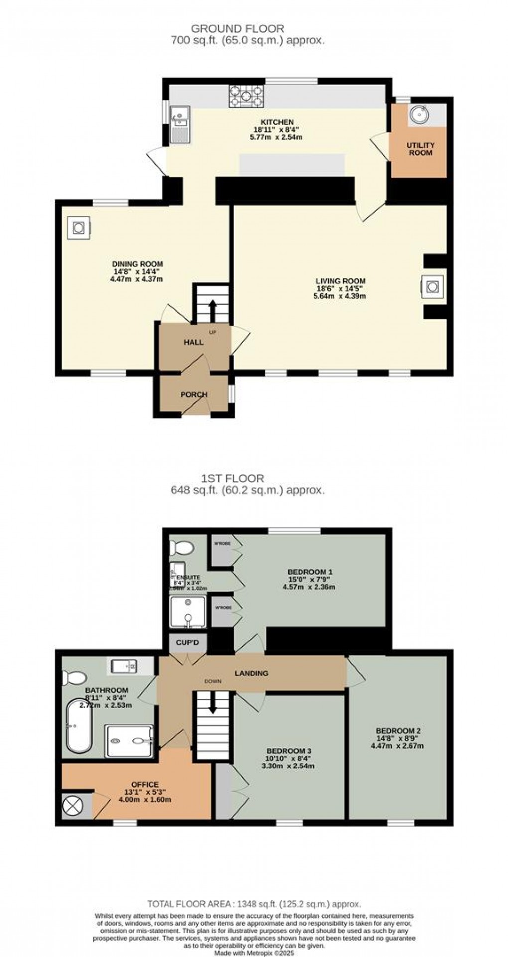 Floorplan for Bolton, Appleby-In-Westmorland