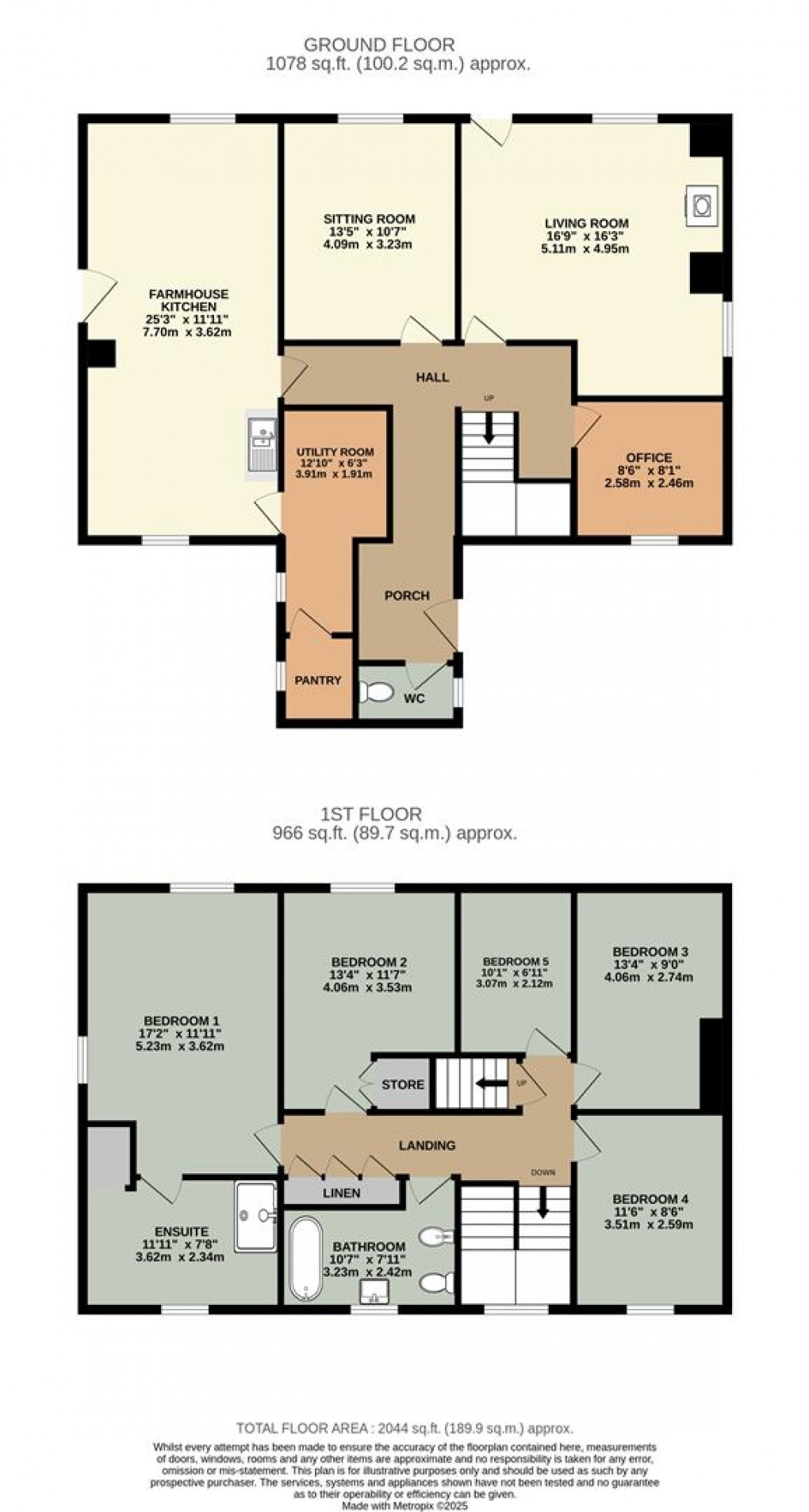 Floorplan for Matterdale, Penrith