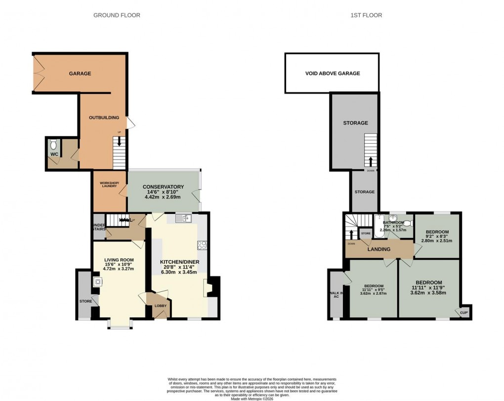 Floorplan for Mountain View, High Hesket, Carlisle