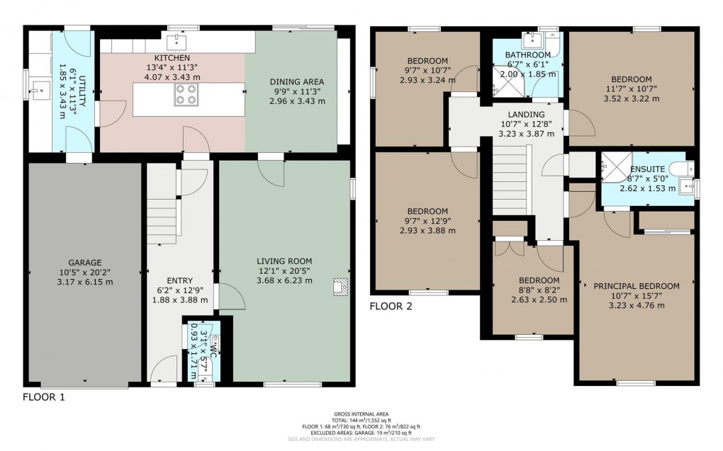 Floorplan for Juniper Way, Penrith