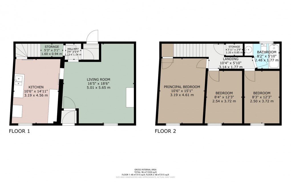 Floorplan for Castlegate, Penrith