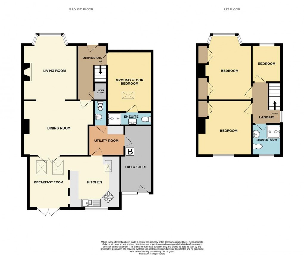 Floorplan for Croft Avenue, Penrith