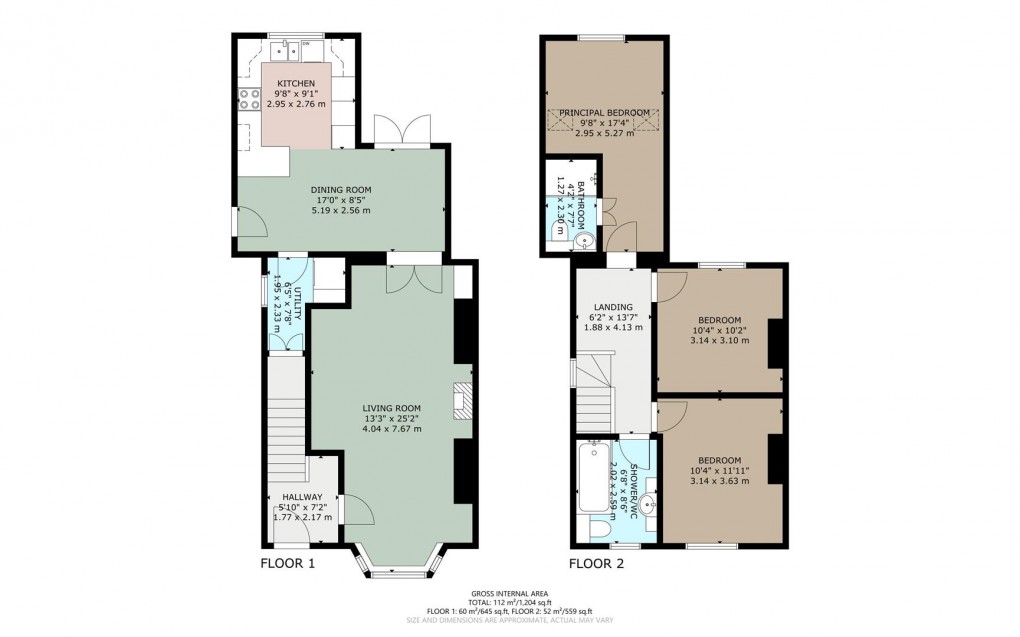 Floorplan for Carleton Road, Penrith