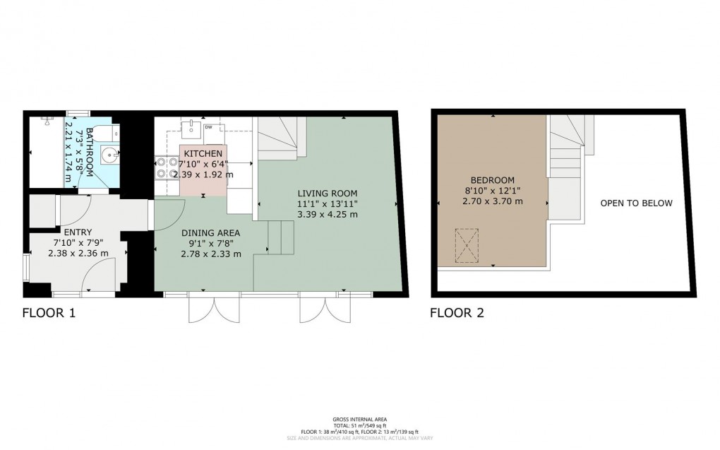 Floorplan for Watermillock, Penrith