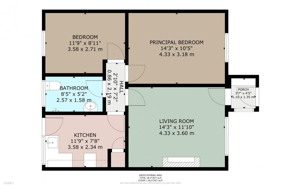 Floorplan for Birch Crescent, Penrith