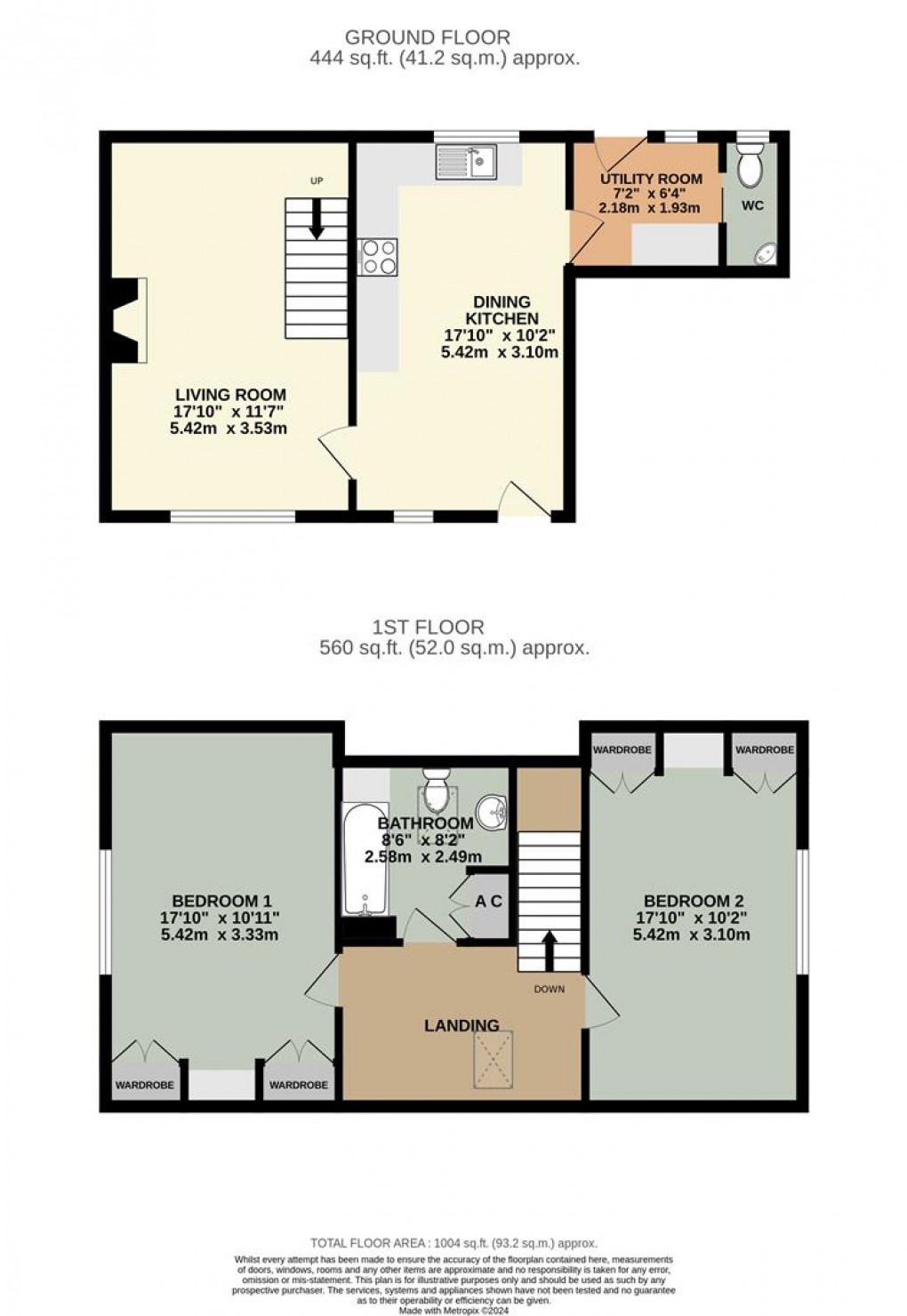 Floorplan for Newbiggin, Penrith