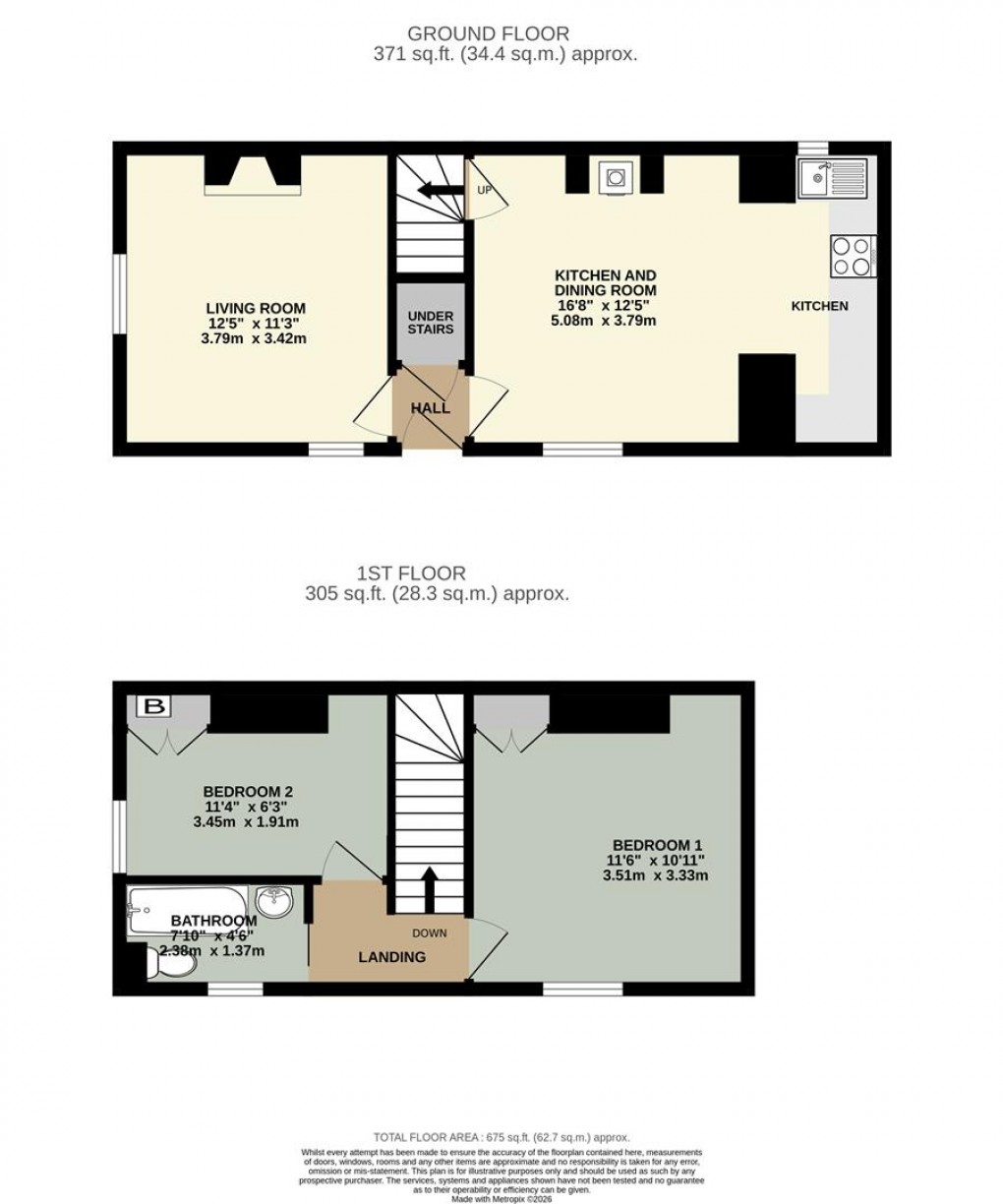 Floorplan for Watson Terrace, Penrith