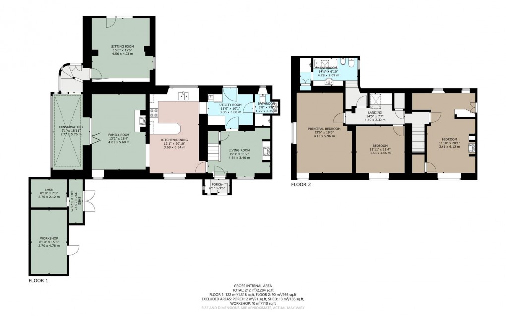 Floorplan for Troutbeck, Penrith