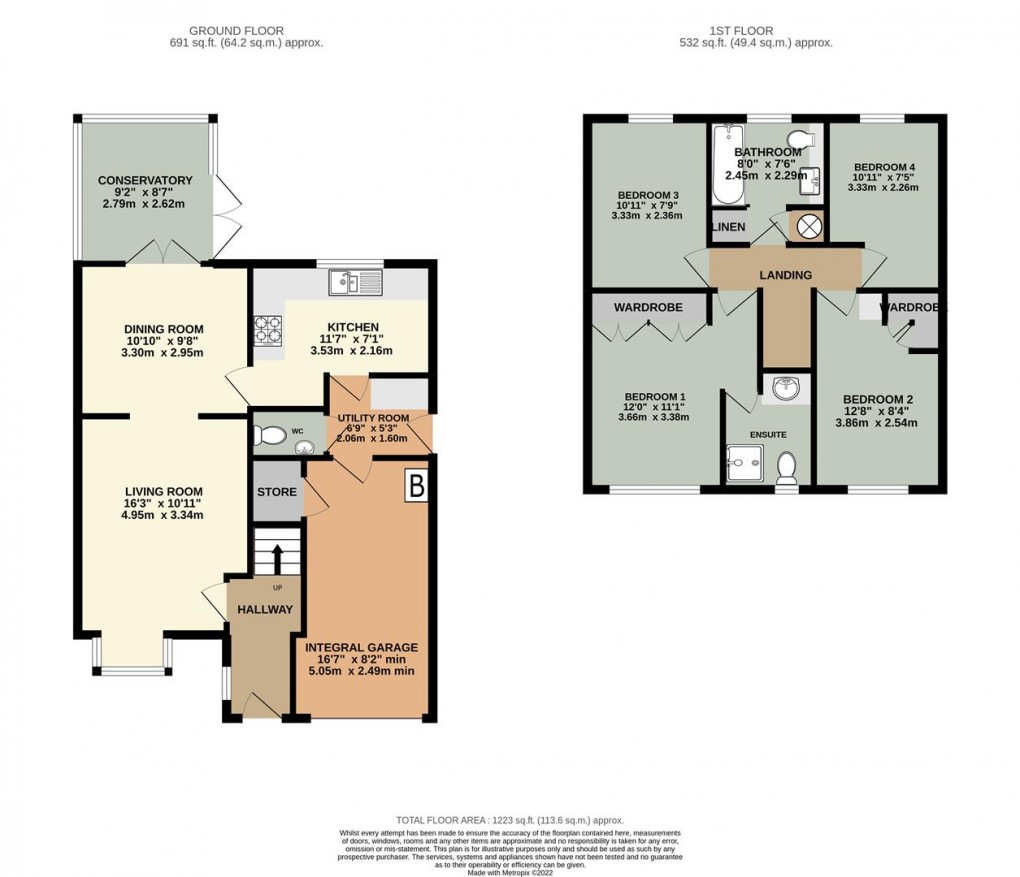 Floorplan for Balmoral Close, Penrith