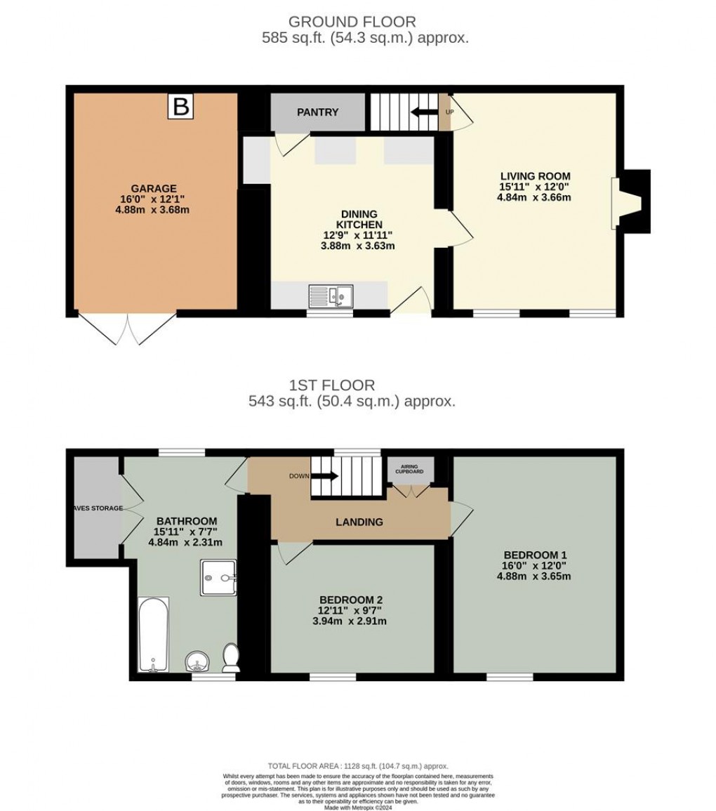 Floorplan for Carleton Hill, Penrith