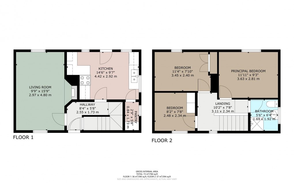 Floorplan for Slee Croft, Bolton, Appleby-In-Westmorland