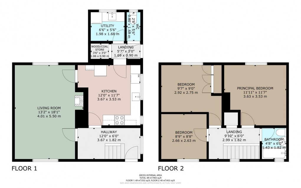 Floorplan for Penrith